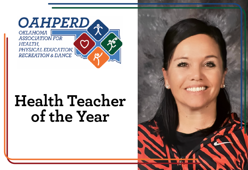  Sarah Ehrlich - Health Teacher of the Year - OAHPERD Logo